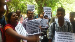 AISA protest 18th Sept resodent commissioner of bengal