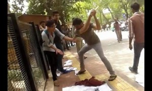 abvp attacks aisa cbcs AISA ABVP CBCS