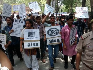 ABVP AISA CBCS abvp aisa cbcs in delhi university