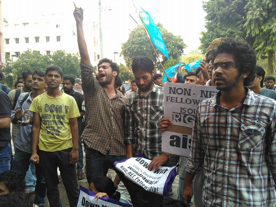 Students Assemble at UGC