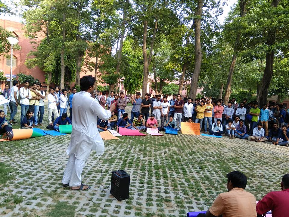 Poetry March in Jamia