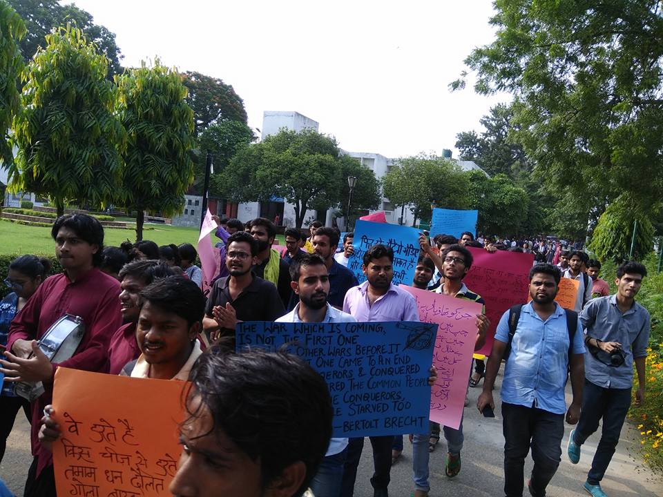 Poetry March in Jamia