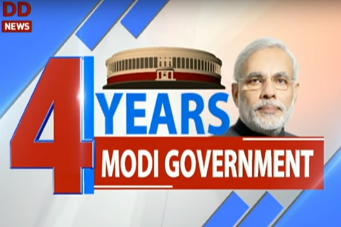 Modi Government's 4 years representative image