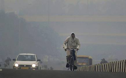 Smog in Delhi